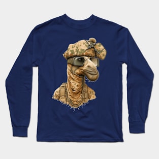 funny camelflage Long Sleeve T-Shirt